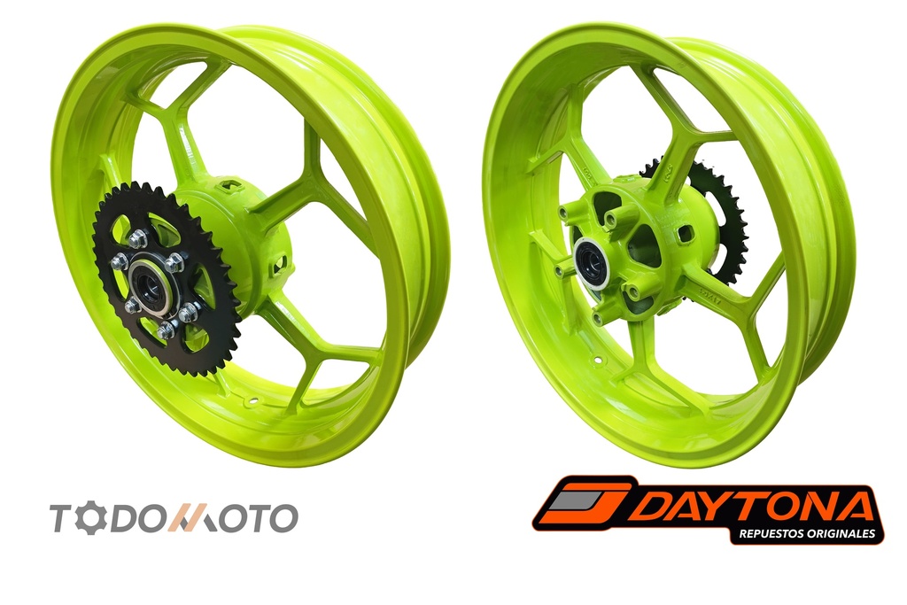 ARO POST. MAGNECIO 4.00X17 DISCO GP1-R 250/SHM CHIEF II/CHIEF 2.5/CHIEF II PRO//THUNDER F22 250CC VERDE