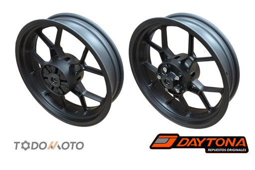 [CB250GP1-022NM] ARO POST. MAGNECIO 4.00x17 5H GP1 250CC 2023/24/2025 NEGRO