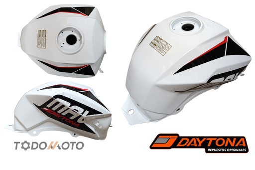 [CB250MVK-006B] TANQUE GASOLINA MAVERICK 250 BLANCO
