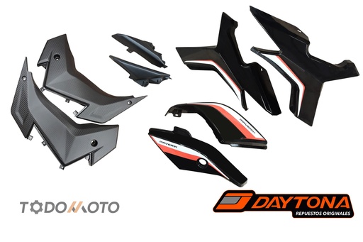 [CB250MVK-045B] PLACA LAT. POST. (I-D) MAVERICK 250 BLANCO