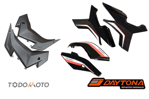 [CB250MVK-045B] PLACA LAT. POST. (I-D) MAVERICK 250 BLANCO