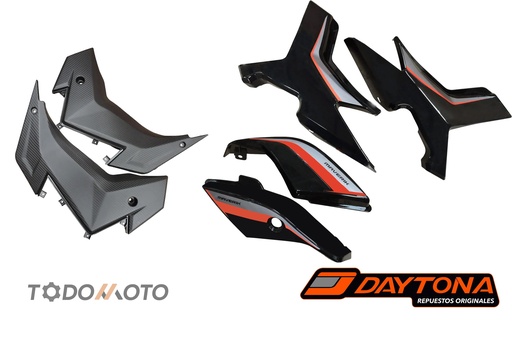 [CB250MVK-045R] PLACA LAT. POST. (I-D) MAVERICK 250 N-ROJO