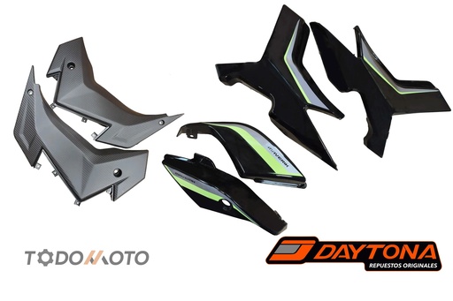 [CB250MVK-045V] PLACA LAT. POST. (I-D) MAVERICK 250 N-VERDE