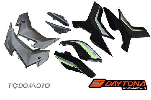 [CB250MVK-045V] PLACA LAT. POST. (I-D) MAVERICK 250 N-VERDE